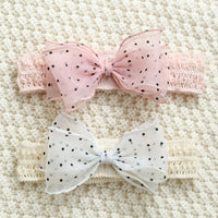 Load image into Gallery viewer, Girls Polka dots Bow Accessories Headwear Wholesale 220620203
