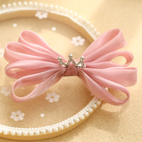 Load image into Gallery viewer, Girls Solid Color Bow Accessories Headwear Wholesale 220620206

