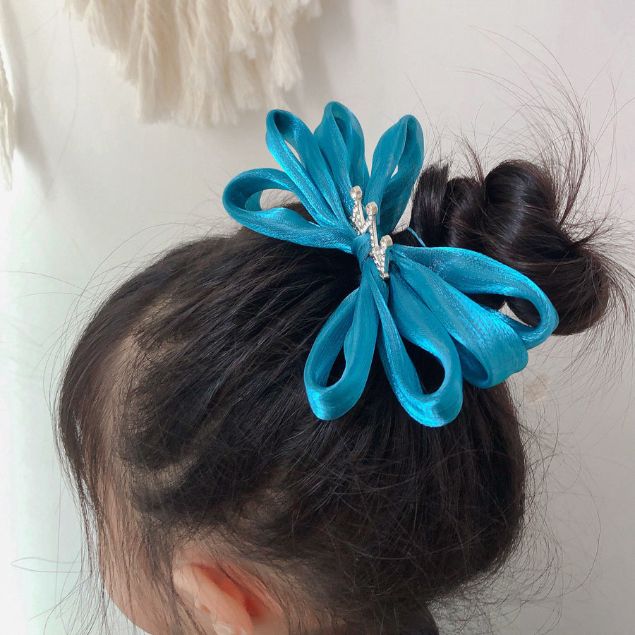 Girls Solid Color Bow Accessories Headwear Wholesale 220620206