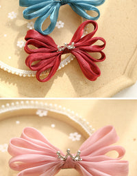 Load image into Gallery viewer, Girls Solid Color Bow Accessories Headwear Wholesale 220620206
