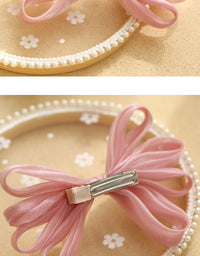 Load image into Gallery viewer, Girls Solid Color Bow Accessories Headwear Wholesale 220620206
