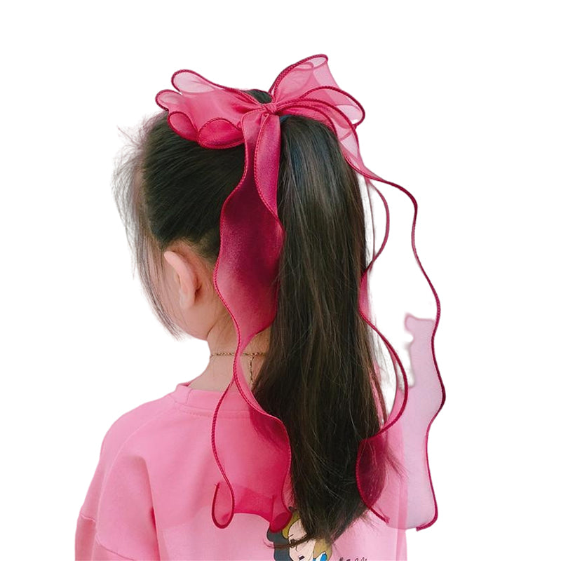 Girls Solid Color Bow Accessories Headwear Wholesale 220620214