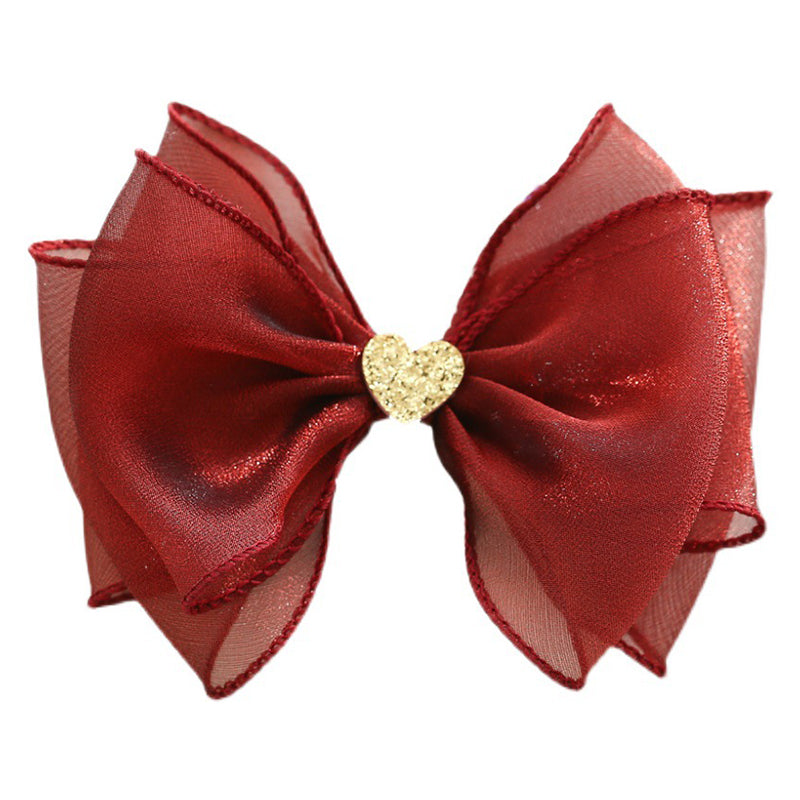 Girls Love heart Bow Accessories Headwear Wholesale 220620215