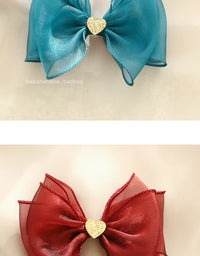 Load image into Gallery viewer, Girls Love heart Bow Accessories Headwear Wholesale 220620215

