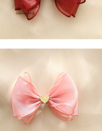 Load image into Gallery viewer, Girls Love heart Bow Accessories Headwear Wholesale 220620215
