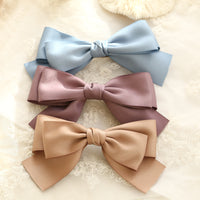 Load image into Gallery viewer, Girls Solid Color Bow Accessories Headwear Wholesale 220620220
