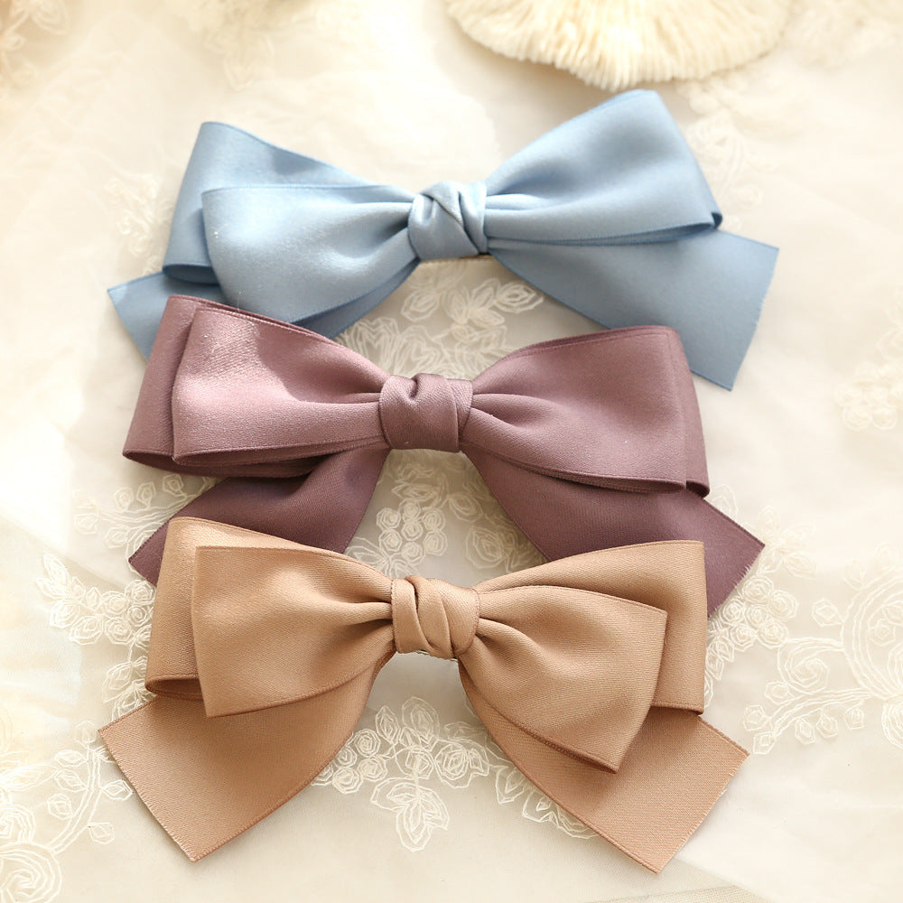 Girls Solid Color Bow Accessories Headwear Wholesale 220620220