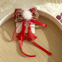 Load image into Gallery viewer, Girls Flower Bow Embroidered Accessories Headwear Wholesale 220620223
