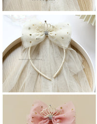 Load image into Gallery viewer, Girls Star Bow Lace Accessories Headwear Wholesale 220620224
