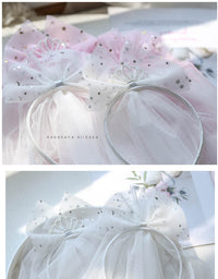 Load image into Gallery viewer, Girls Star Bow Lace Accessories Headwear Wholesale 220620224
