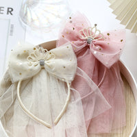 Load image into Gallery viewer, Girls Star Bow Lace Accessories Headwear Wholesale 220620224
