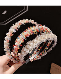 Load image into Gallery viewer, Girls Flower Lace Accessories Headwear Wholesale 220620225
