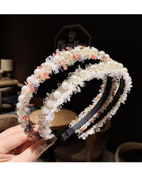 Load image into Gallery viewer, Girls Flower Lace Accessories Headwear Wholesale 220620225
