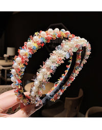 Load image into Gallery viewer, Girls Flower Lace Accessories Headwear Wholesale 220620225
