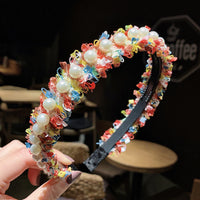 Load image into Gallery viewer, Girls Flower Lace Accessories Headwear Wholesale 220620225
