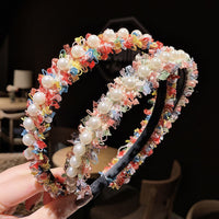 Load image into Gallery viewer, Girls Flower Lace Accessories Headwear Wholesale 220620225
