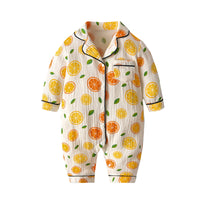 Load image into Gallery viewer, Baby Unisex Fruit Cartoon Print Jumpsuits Wholesale 220620229
