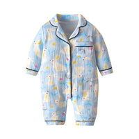 Load image into Gallery viewer, Baby Unisex Fruit Cartoon Print Jumpsuits Wholesale 220620229
