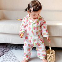 Load image into Gallery viewer, Baby Unisex Fruit Cartoon Print Jumpsuits Wholesale 220620229

