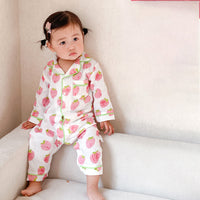 Load image into Gallery viewer, Baby Unisex Fruit Cartoon Print Jumpsuits Wholesale 220620229
