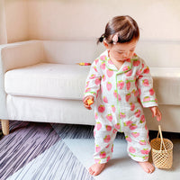 Load image into Gallery viewer, Baby Unisex Fruit Cartoon Print Jumpsuits Wholesale 220620229
