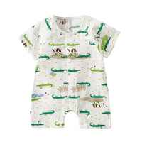 Load image into Gallery viewer, Baby Unisex Flower Fruit Cartoon Print Rompers Wholesale 220620248

