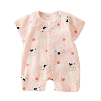 Load image into Gallery viewer, Baby Unisex Flower Fruit Cartoon Print Rompers Wholesale 220620248
