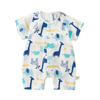 Load image into Gallery viewer, Baby Unisex Flower Fruit Cartoon Print Rompers Wholesale 220620248
