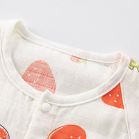 Load image into Gallery viewer, Baby Unisex Flower Fruit Cartoon Print Rompers Wholesale 220620248
