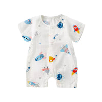 Load image into Gallery viewer, Baby Unisex Flower Fruit Cartoon Print Rompers Wholesale 220620248
