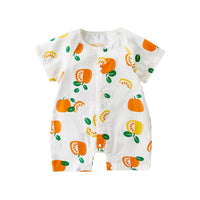 Load image into Gallery viewer, Baby Unisex Flower Fruit Cartoon Print Rompers Wholesale 220620248
