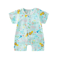 Load image into Gallery viewer, Baby Unisex Flower Fruit Cartoon Print Rompers Wholesale 220620248
