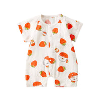 Load image into Gallery viewer, Baby Unisex Flower Fruit Cartoon Print Rompers Wholesale 220620248
