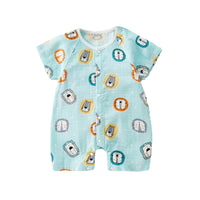 Load image into Gallery viewer, Baby Unisex Flower Fruit Cartoon Print Rompers Wholesale 220620248
