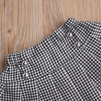 Load image into Gallery viewer, 2 Pieces Set Baby Kid Girls Solid Color Tops And Houndstooth Skirts Wholesale 220620254
