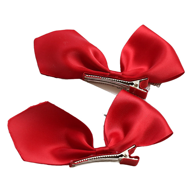 Girls Solid Color Bow Accessories Headwear Wholesale 220620262