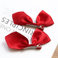 Load image into Gallery viewer, Girls Solid Color Bow Accessories Headwear Wholesale 220620262
