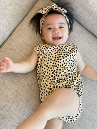 Load image into Gallery viewer, Baby Kid Girls Polka dots Print Rompers Wholesale 220620264
