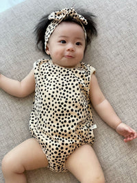Load image into Gallery viewer, Baby Kid Girls Polka dots Print Rompers Wholesale 220620264
