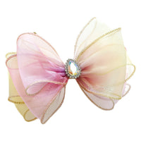 Load image into Gallery viewer, Girls Color-blocking Bow Accessories Headwear Wholesale 220620274
