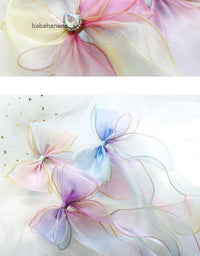Load image into Gallery viewer, Girls Color-blocking Bow Accessories Headwear Wholesale 220620274
