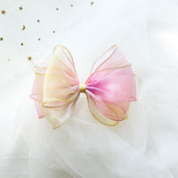 Load image into Gallery viewer, Girls Color-blocking Bow Accessories Headwear Wholesale 220620274
