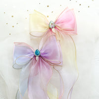 Load image into Gallery viewer, Girls Color-blocking Bow Accessories Headwear Wholesale 220620274
