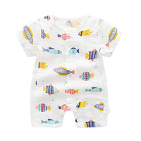 Load image into Gallery viewer, Baby Unisex Cartoon Print Casual Rompers Wholesale 220620275
