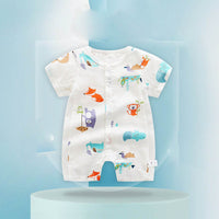Load image into Gallery viewer, Baby Unisex Cartoon Print Casual Rompers Wholesale 220620275
