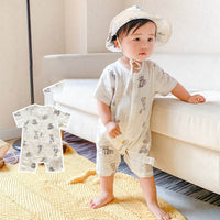 Load image into Gallery viewer, Baby Unisex Cartoon Print Casual Rompers Wholesale 220620275
