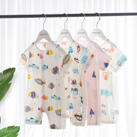 Load image into Gallery viewer, Baby Unisex Cartoon Print Casual Rompers Wholesale 220620275
