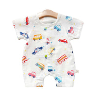 Load image into Gallery viewer, Baby Unisex Fruit Animals Cartoon Print Rompers Wholesale 220620282
