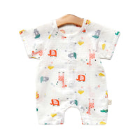 Load image into Gallery viewer, Baby Unisex Fruit Animals Cartoon Print Rompers Wholesale 220620282
