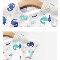 Load image into Gallery viewer, Baby Unisex Fruit Animals Cartoon Print Rompers Wholesale 220620282
